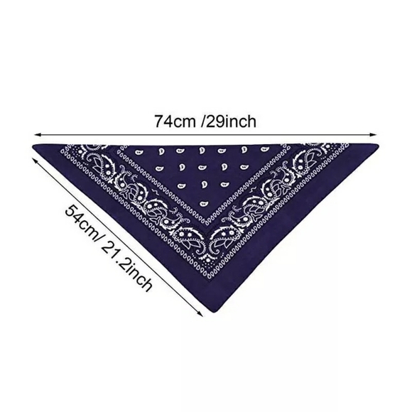 Paisley bandanas 3 PC's /set - Picture 7 of 16